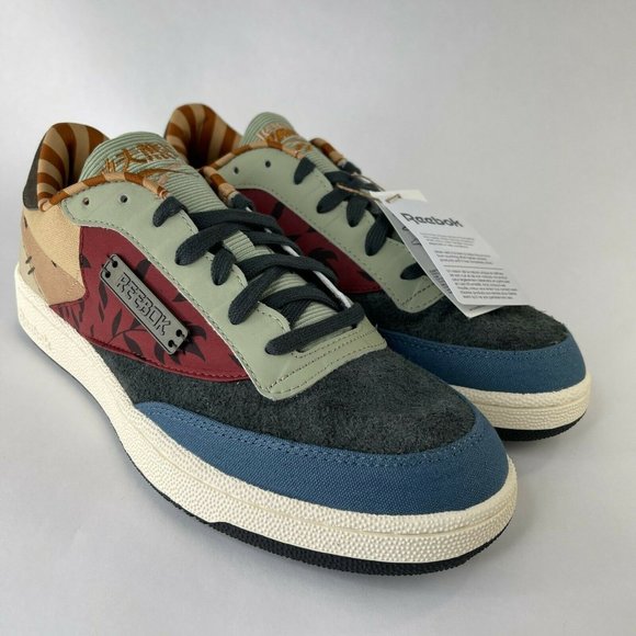 Reebok Club C 85 Kung Fu Panda Mens Sneakers - Picture 2 of 11